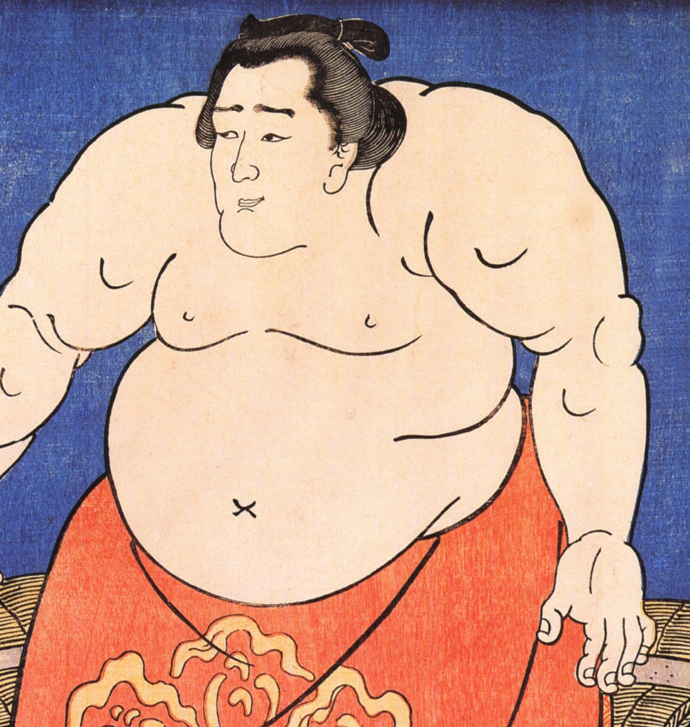 Utagawa Kuniyoshi, Japanese Fine Art Print, Sumo Wrestler