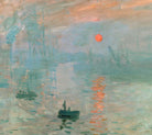 Claude Monet Fine Art Print, Sunrise