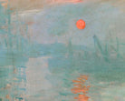 Claude Monet Fine Art Print, Sunrise