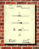 Medical Patent Poster Surgical Scalpel Wall Art Print - OnTrendAndFab