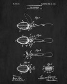 Tea Patent Print Tea Strainer Blueprint Cafe Kitchen Poster - OnTrendAndFab