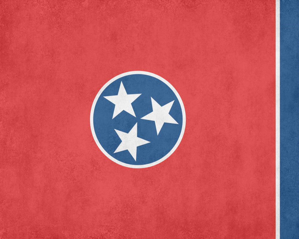 Tennessee State Flag Print