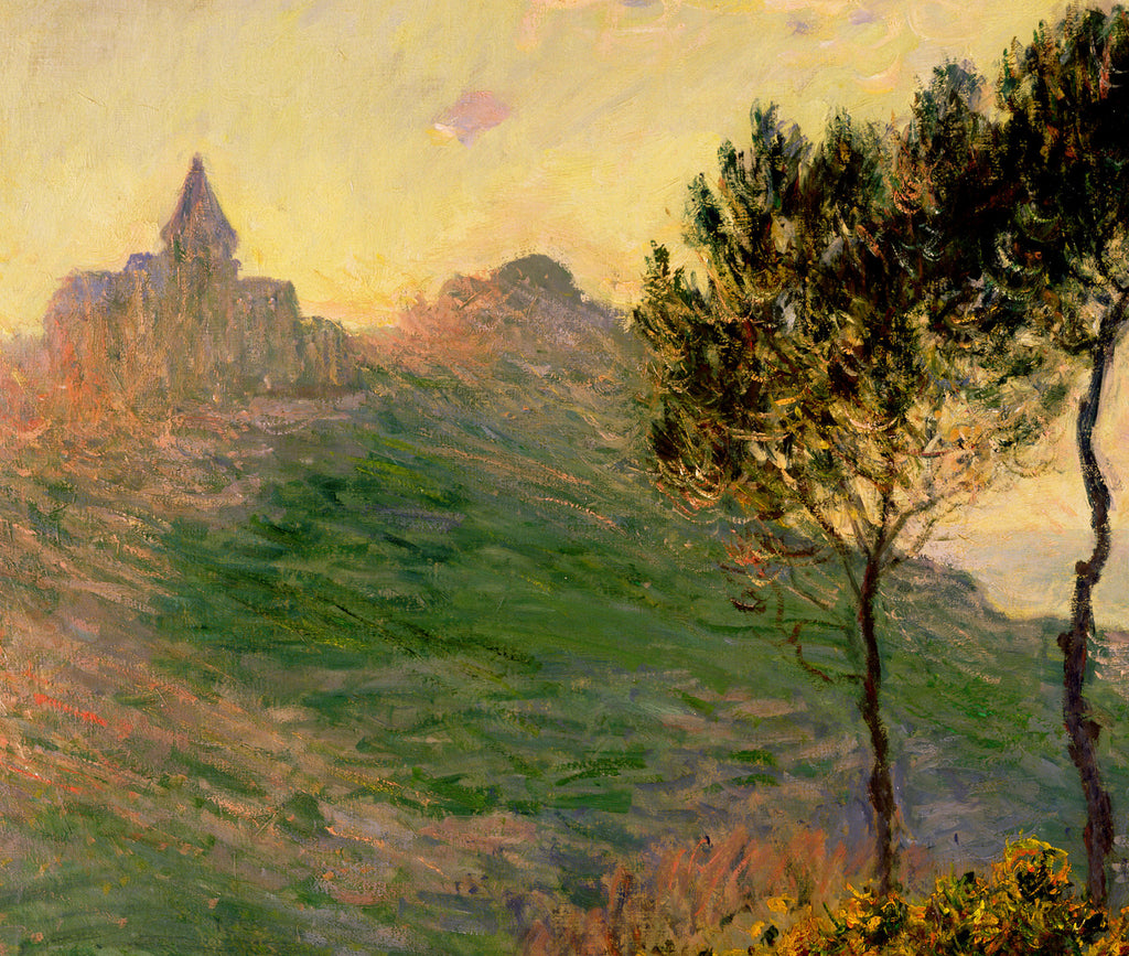 Claude Monet Fine Art Print, The Church at Varengeville