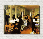 Edgar Degas, French Fine Art Print : New Orleans Cotton Exchange