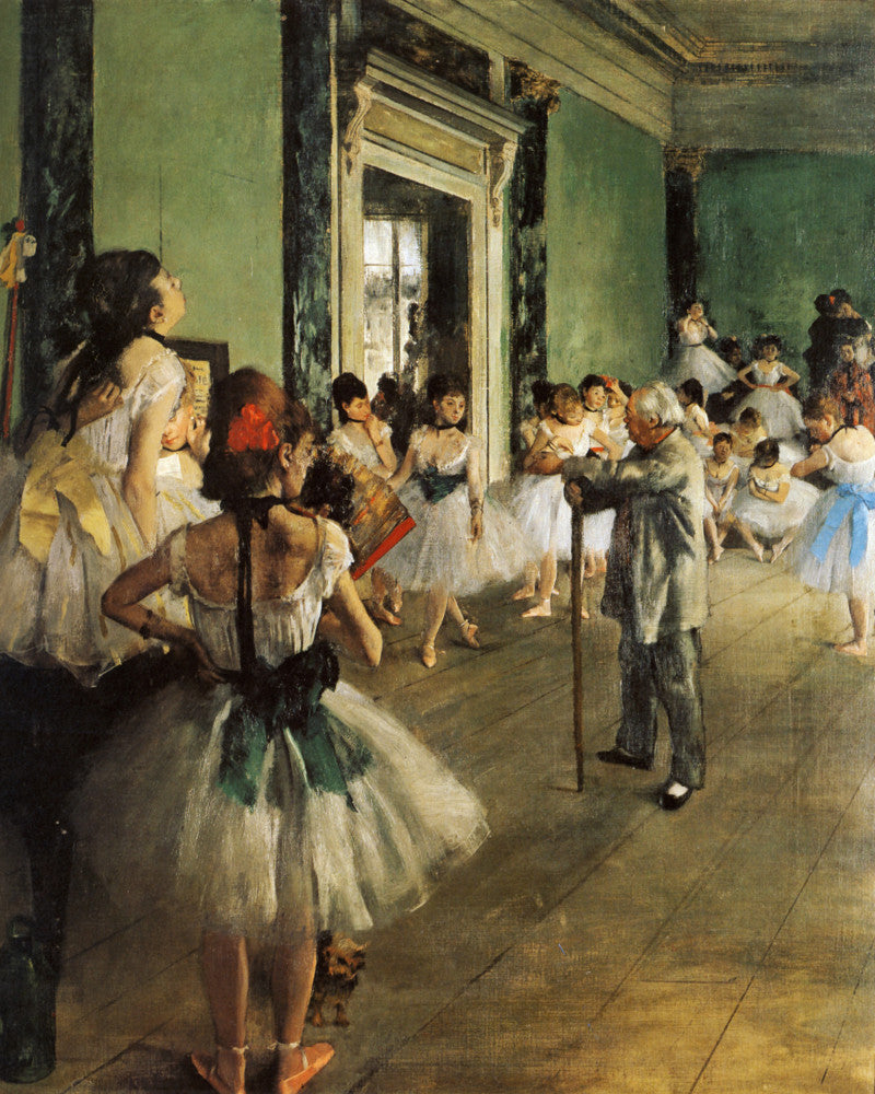 Edgar Degas, French Fine Art Print : Dancing Class