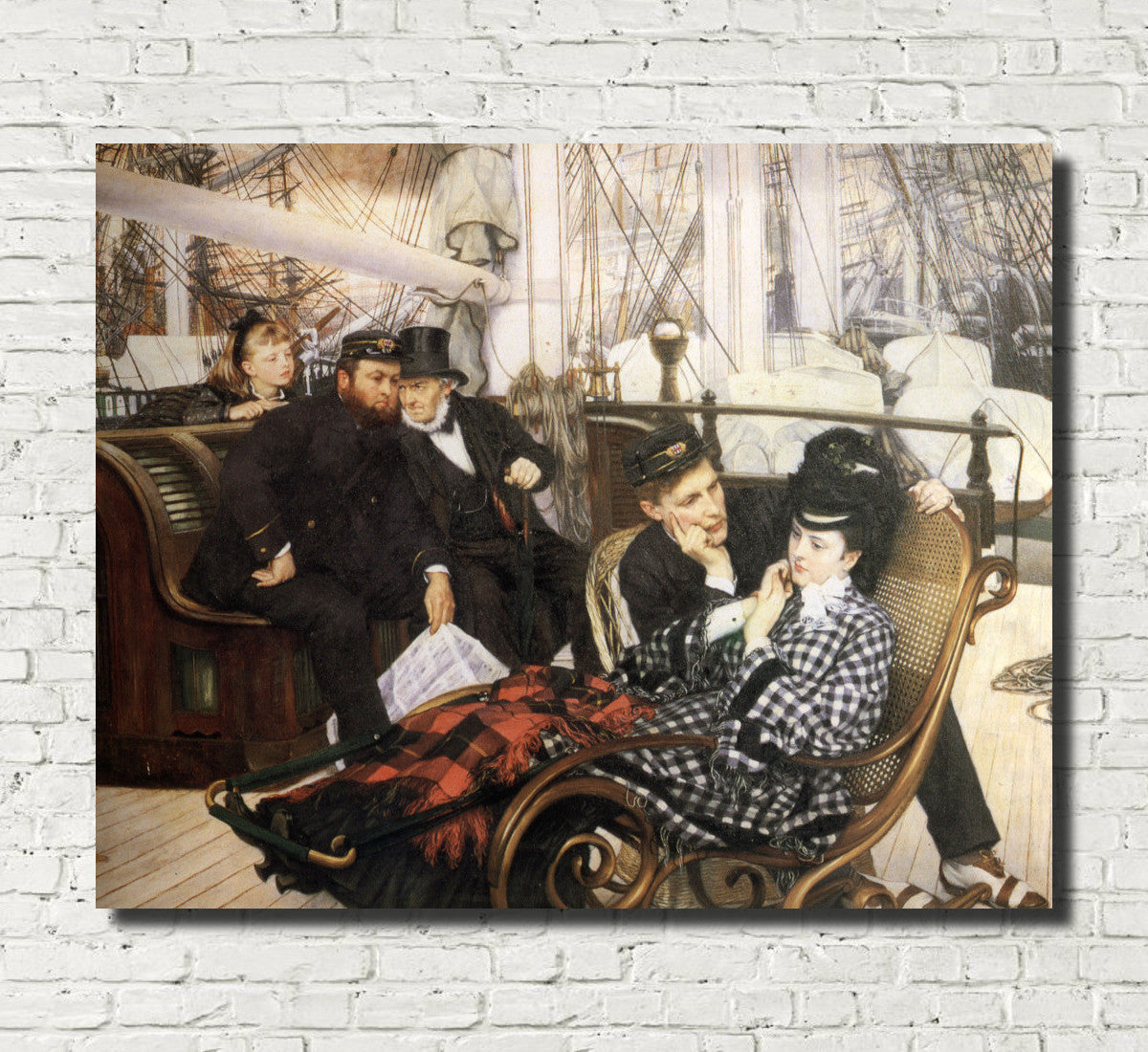 James Tissot Fine Art Print: The Last Evening