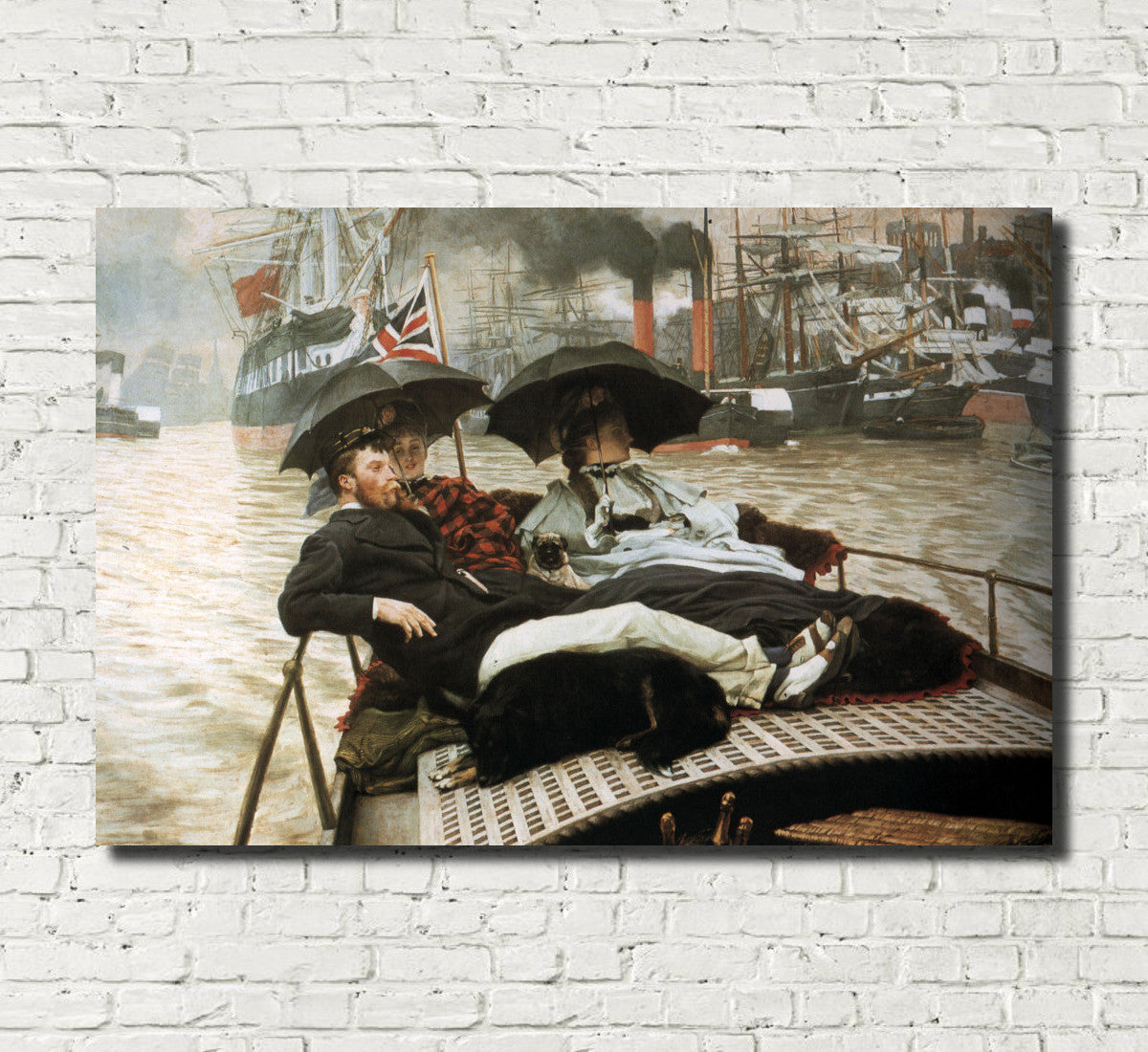 James Tissot Fine Art Print: The Thames