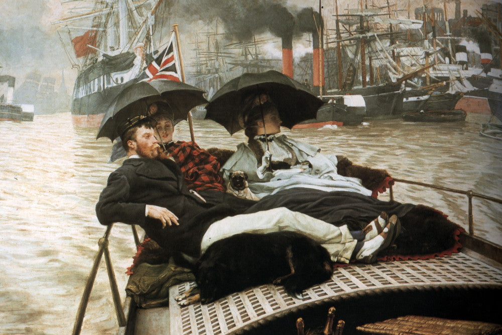 James Tissot Fine Art Print: The Thames