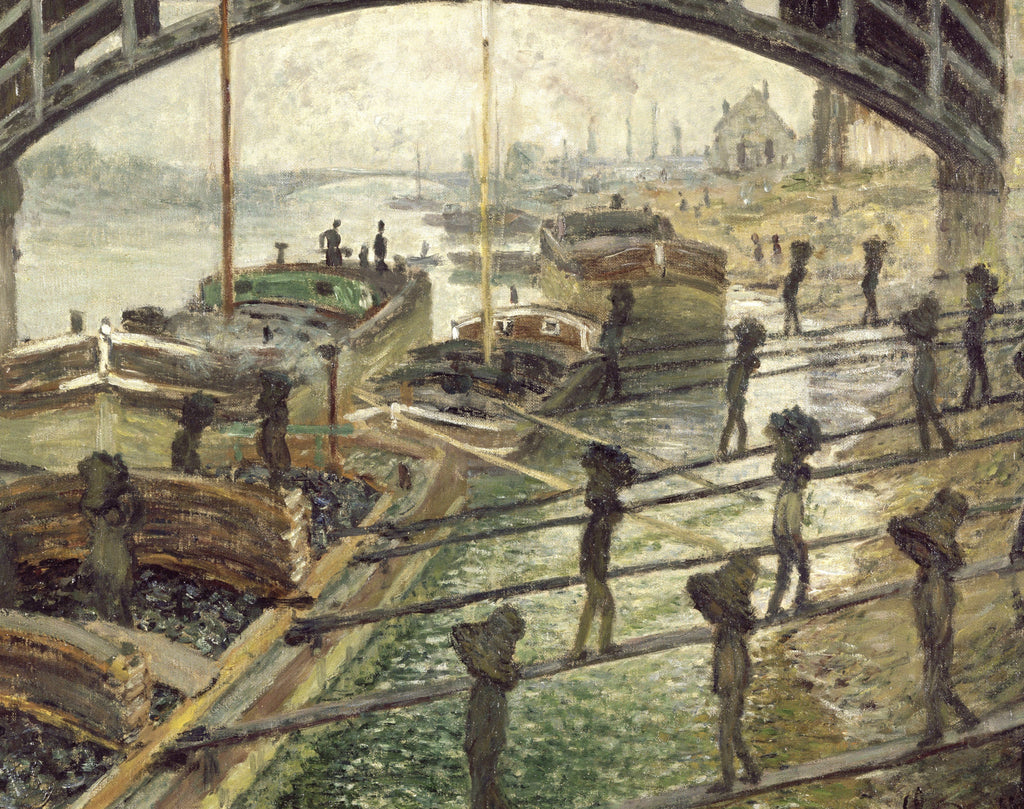 Claude Monet Fine Art Print, The Coalmen