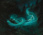 Karl Wilhelm Diefenbach Fine Art Print, the Fairy Dance