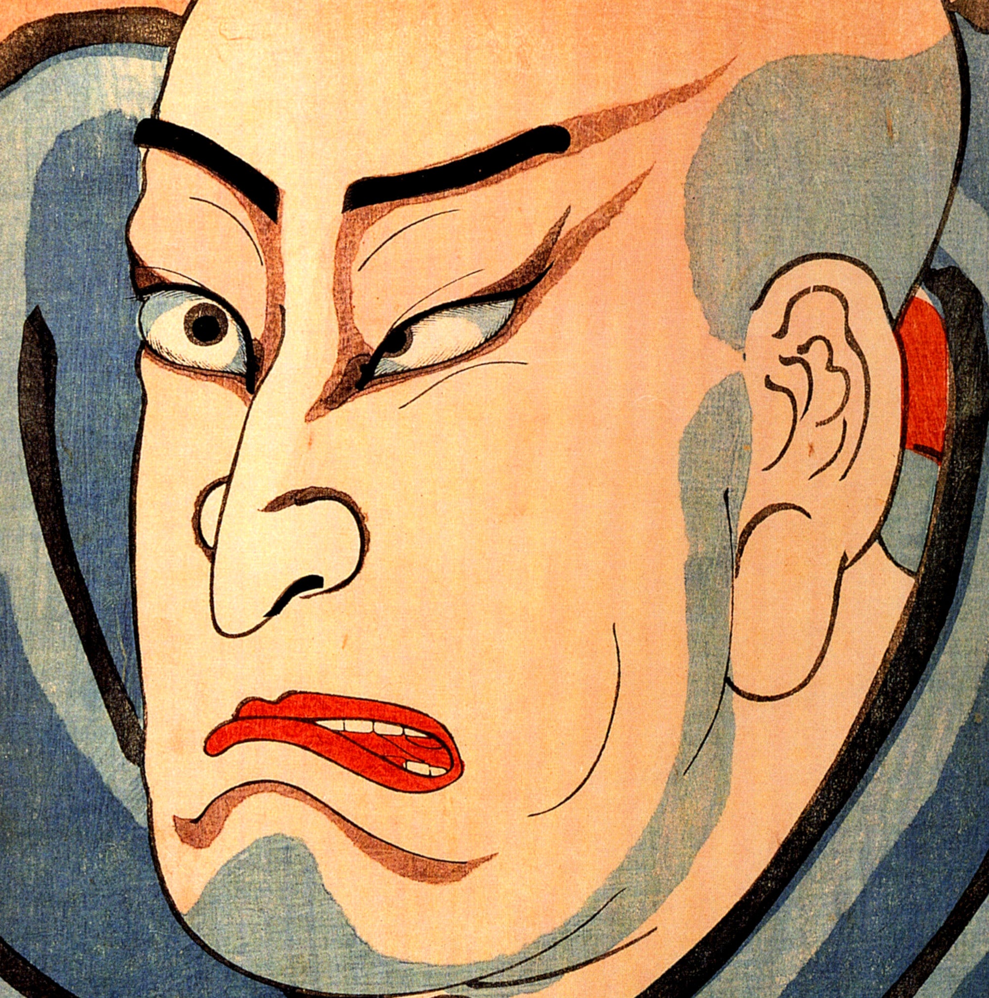 Utagawa Kuniyoshi Japanese Fine Art Print, Kabuki Actor