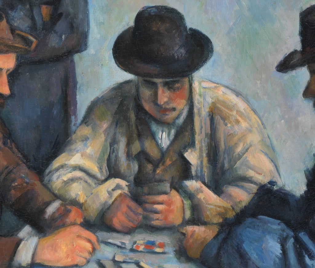 Paul Cézanne Post-Impressionist Fine Art Print, The Card Players