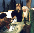 The Deposition, Arnold Bocklin Fine Art Print, Symbolism