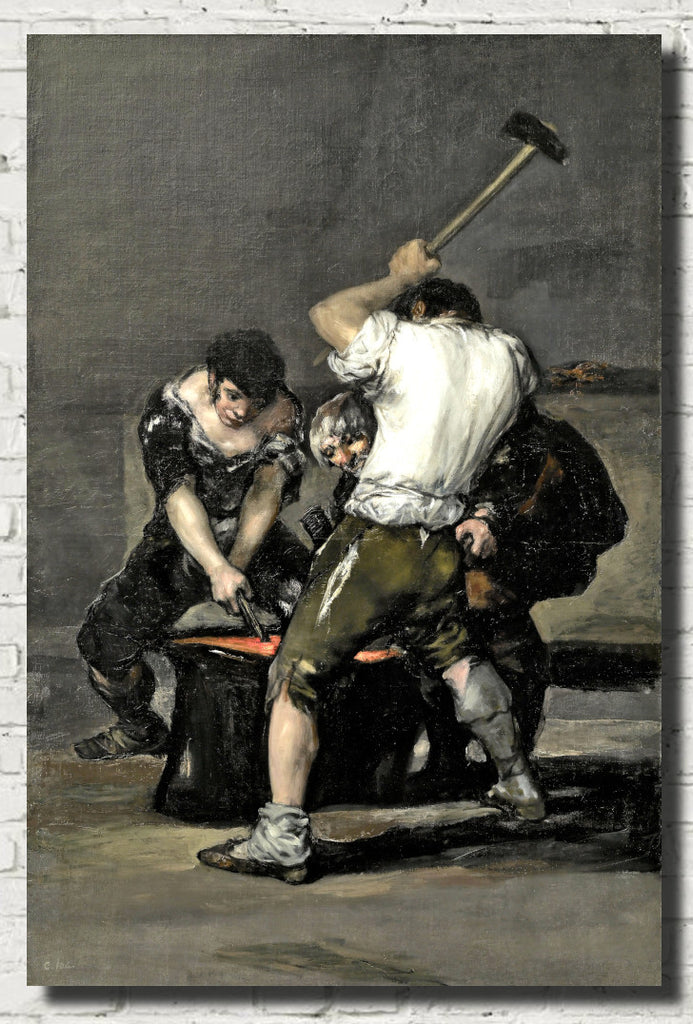 Francisco Goya Fine Art Print, The Forge