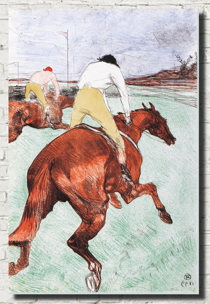 Henri de Toulouse-Lautrec Fine Art Print, The Jockey