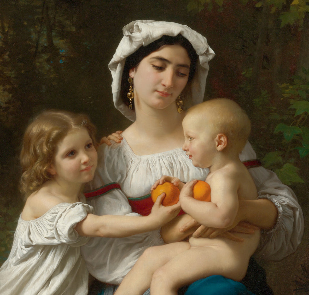 William-Adolphe Bouguereau, Fine Art Print : The Oranges