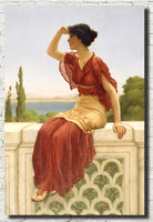 John William Godward Fine Art Print : The Signal