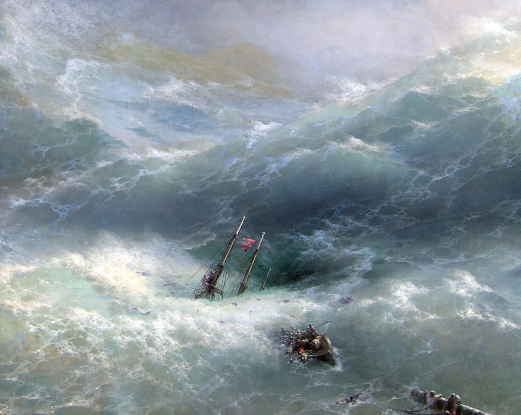 The Wave, Ivan Aivazovsky Fine Art Print