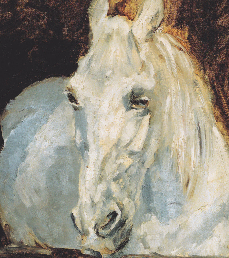 Henri de Toulouse-Lautrec Fine Art Print, The White Horse
