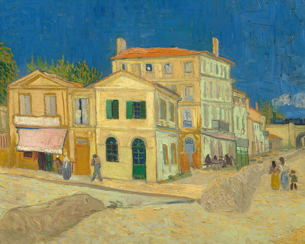 Vincent Van Gogh Fine Art Print, The Yellow House