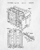 Toaster Patent Print Cafe Poster Kitchen Wall Art - OnTrendAndFab