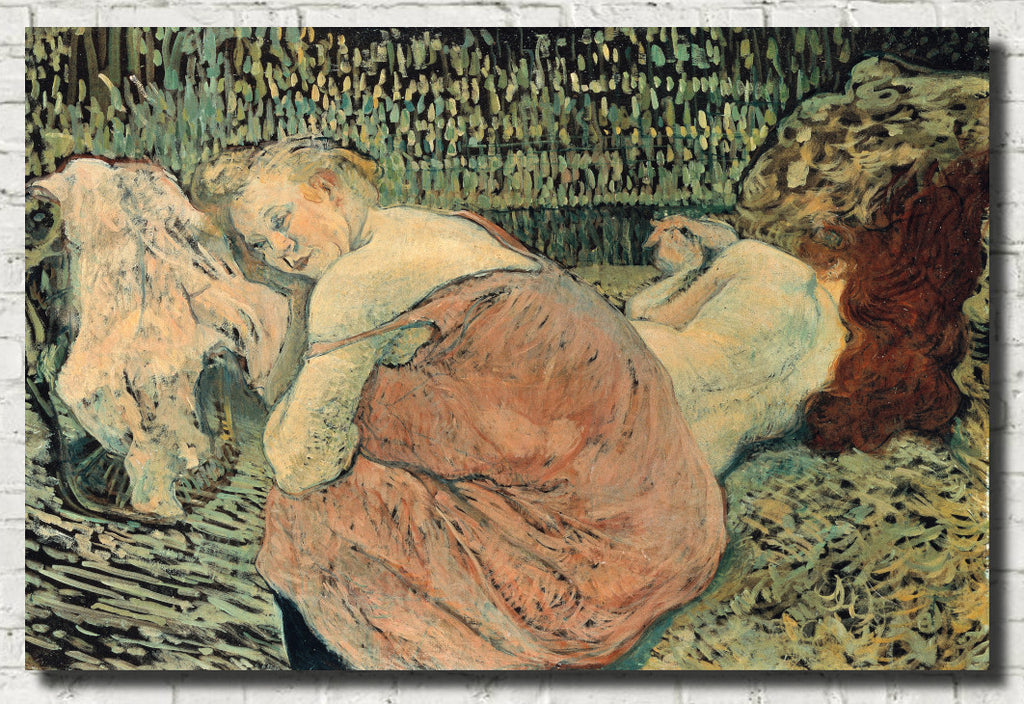 Henri de Toulouse-Lautrec Fine Art Print, Two Friends