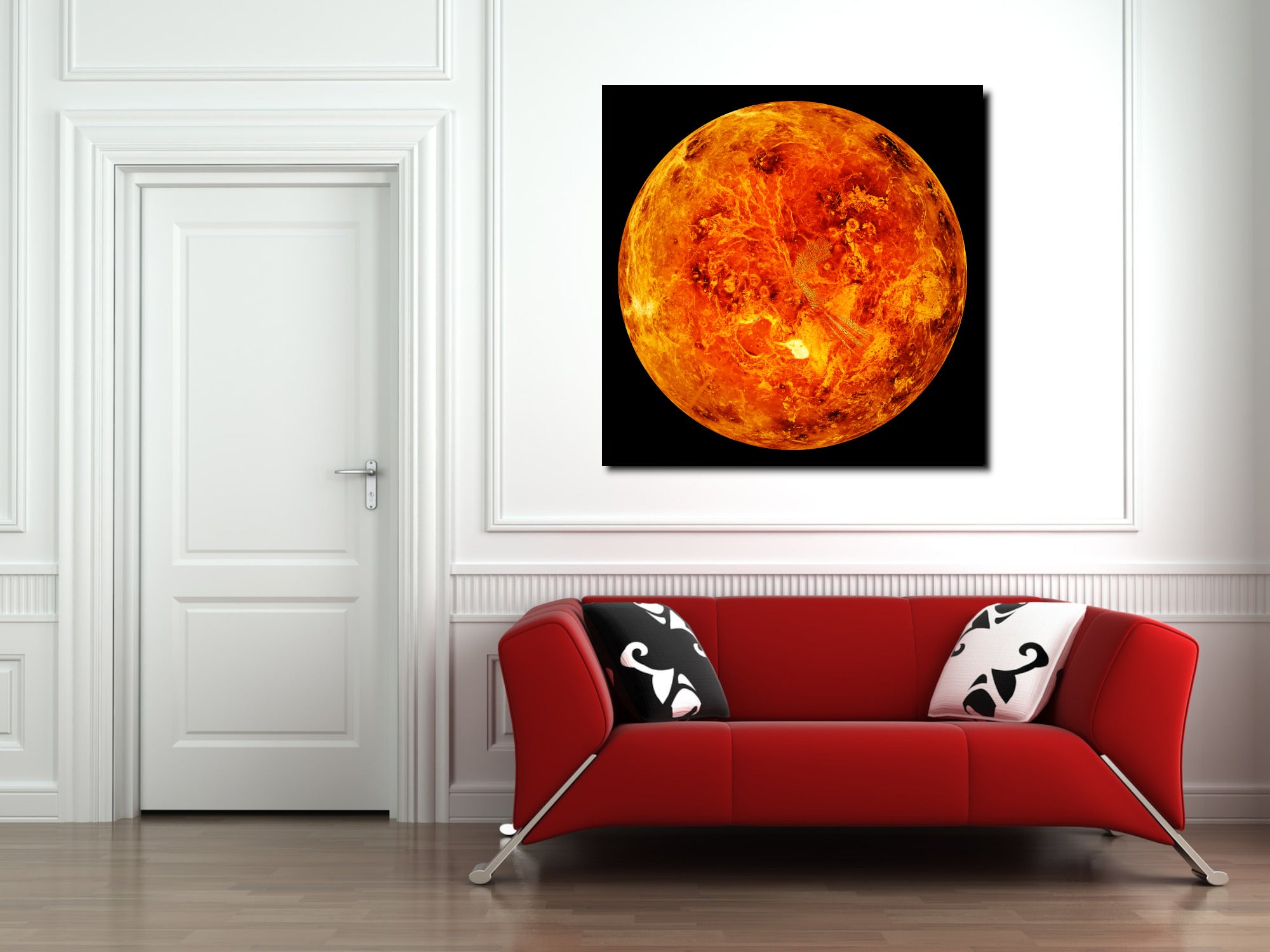 Photographic Art Print, Venus, Northern Hemisphere