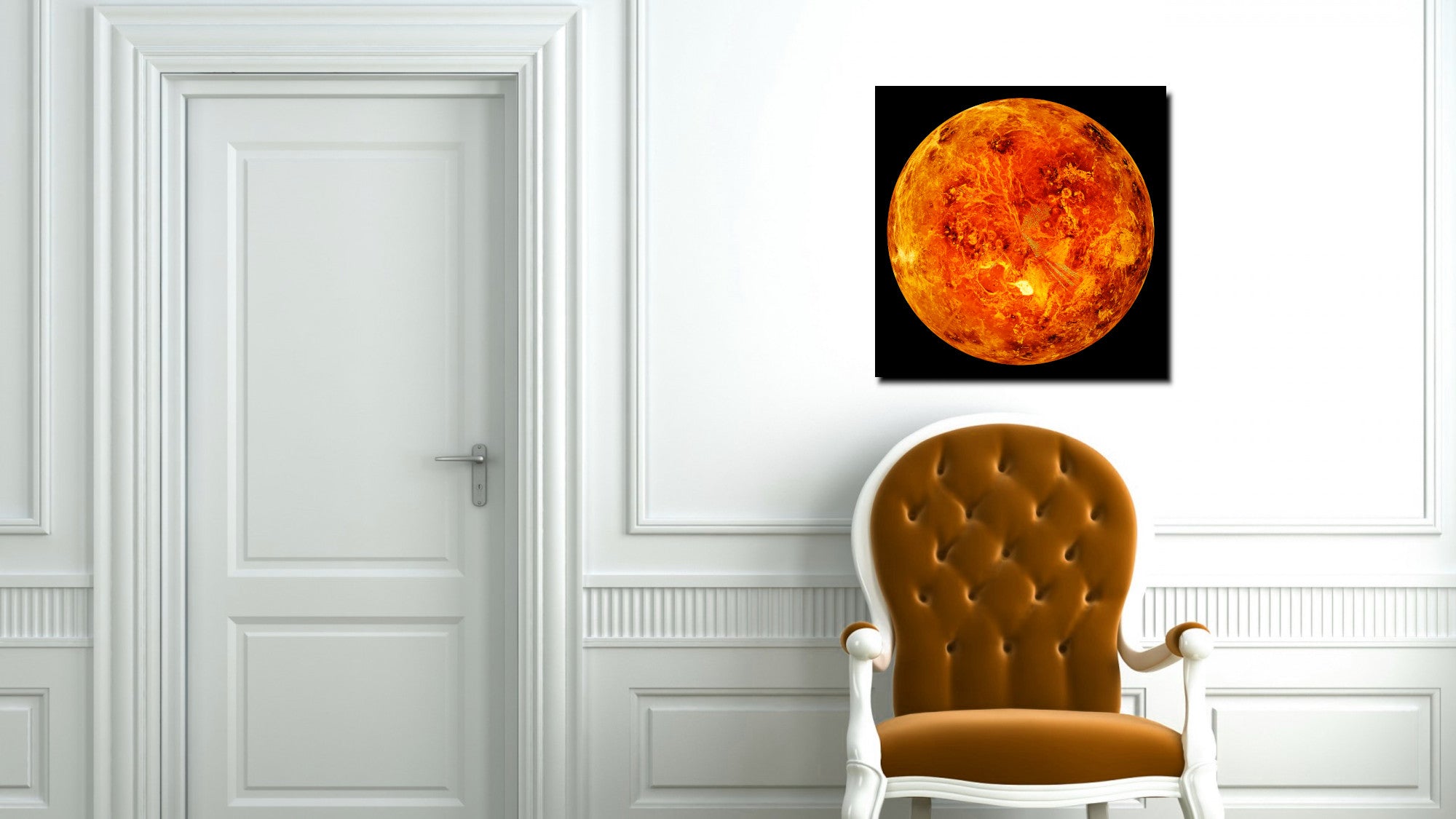 Photographic Art Print, Venus, Northern Hemisphere