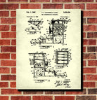 Wash Plant Patent Print Gold Rush Mining Poster