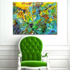 Abstract Art Print Feature Wall Art James Lucas: Watergarden