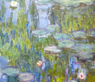Claude Monet Fine Art Print, Water Lilies