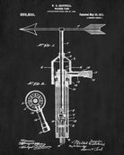 Weather Vane Patent Print