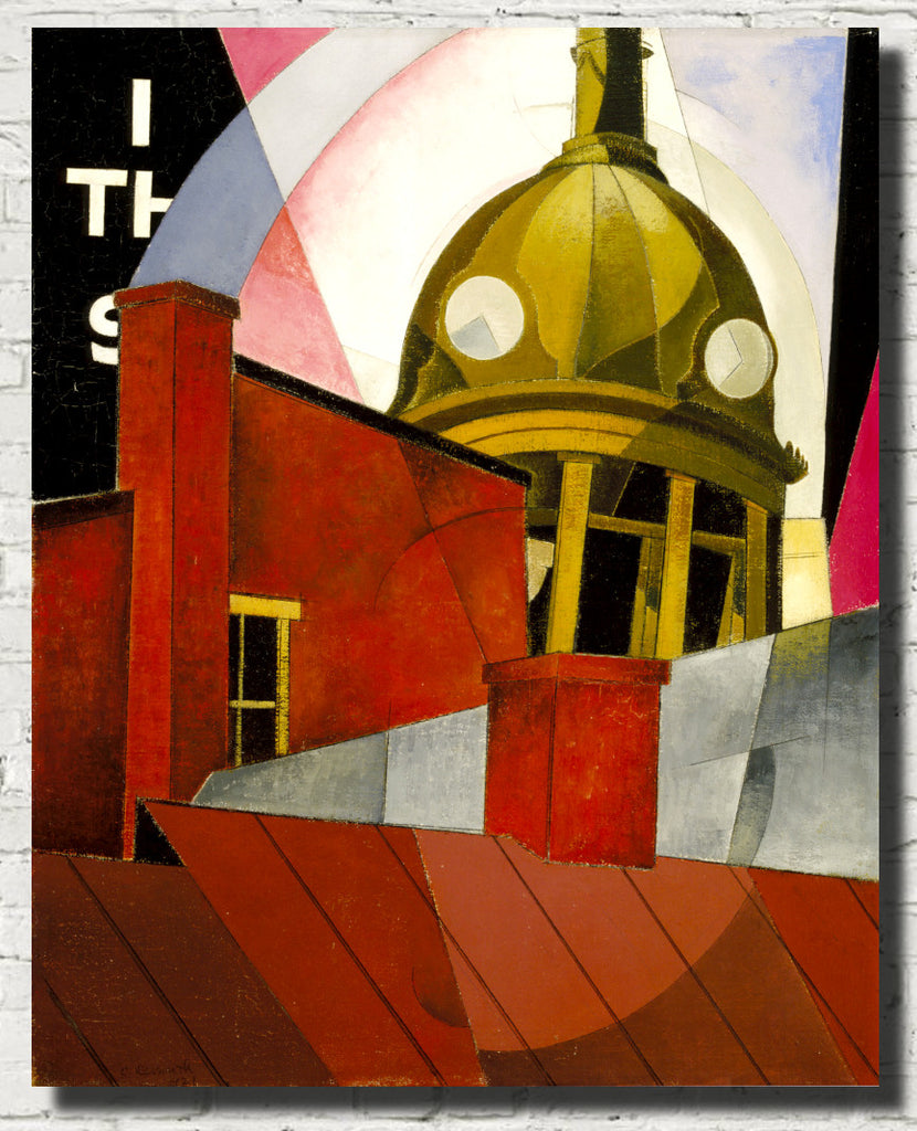 Charles Demuth Fine Art Print, Welcome to Our City