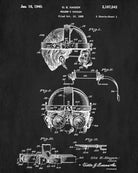 Welding Patent Print Welders Goggles Blueprint Workshop Poster - OnTrendAndFab