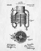 Whisky Still Patent Moonshine Print Whiskey Poster