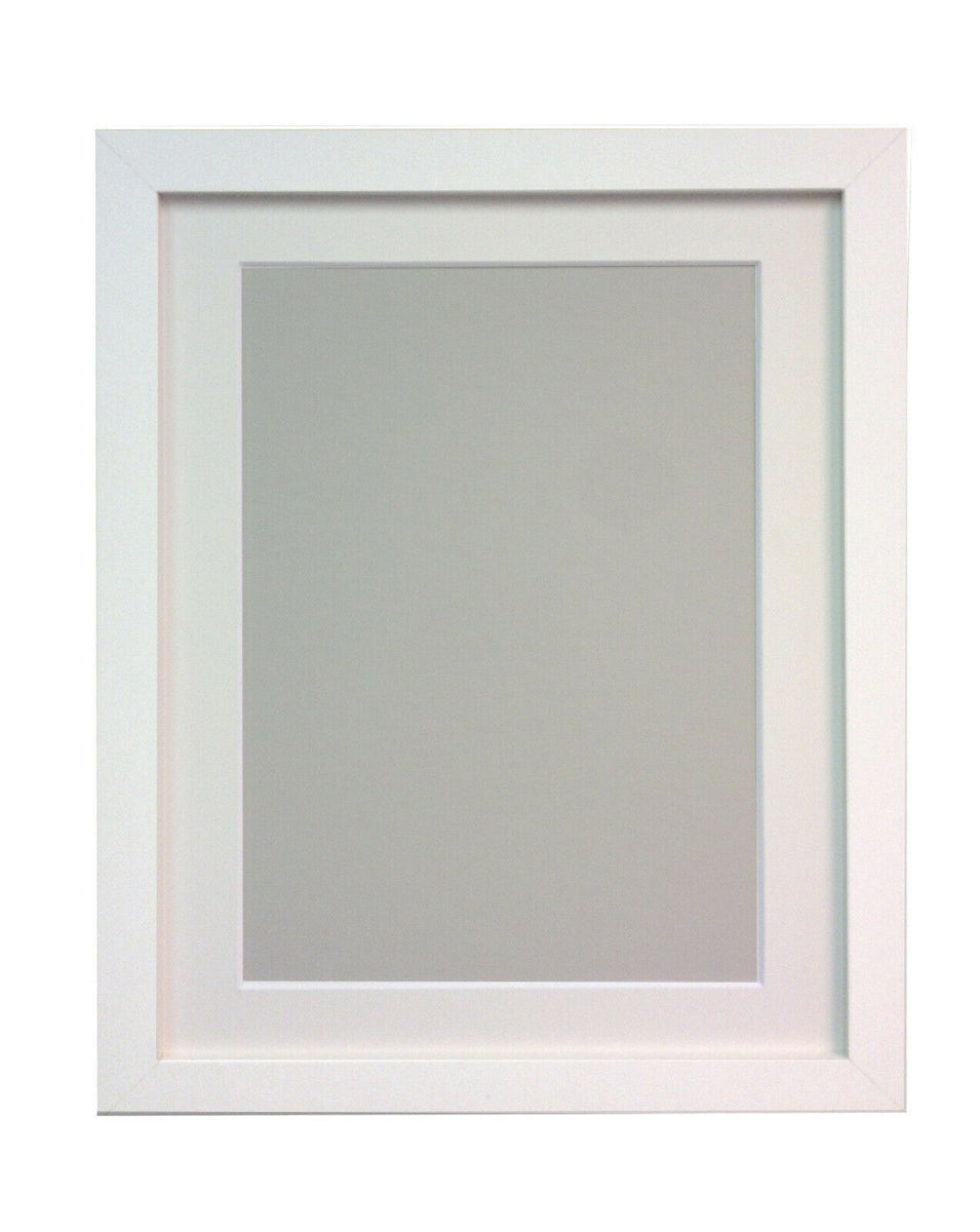 White Painted Wooden Frames For Prints - Landscape and Portrait Format ...