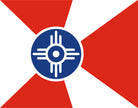 Wichita Kansas City Flag Print