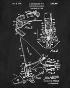 Windsurfer Patent Print Nautical Art Windsurfing Poster