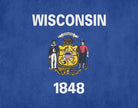 Wisconsin State Flag Print