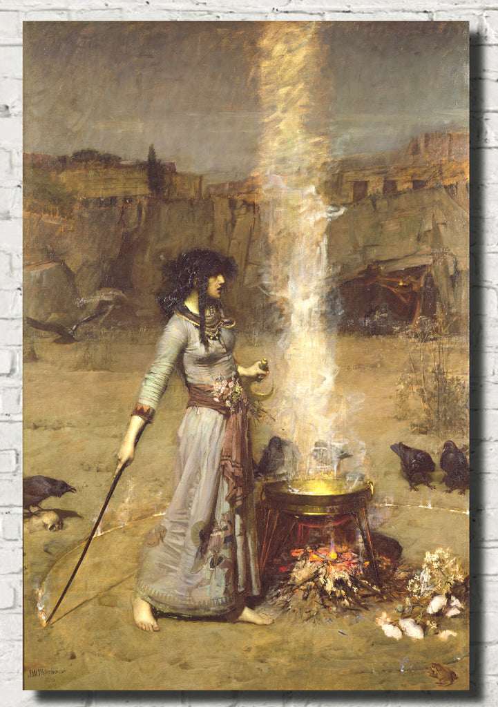 John William Waterhouse Fine Art Print, Witches and Wicked Bodies