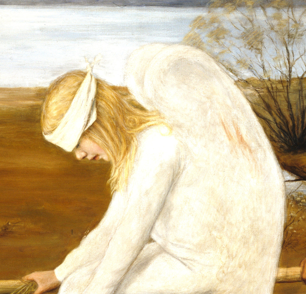 Wounded Angel, Hugo Simberg Fine Art Print