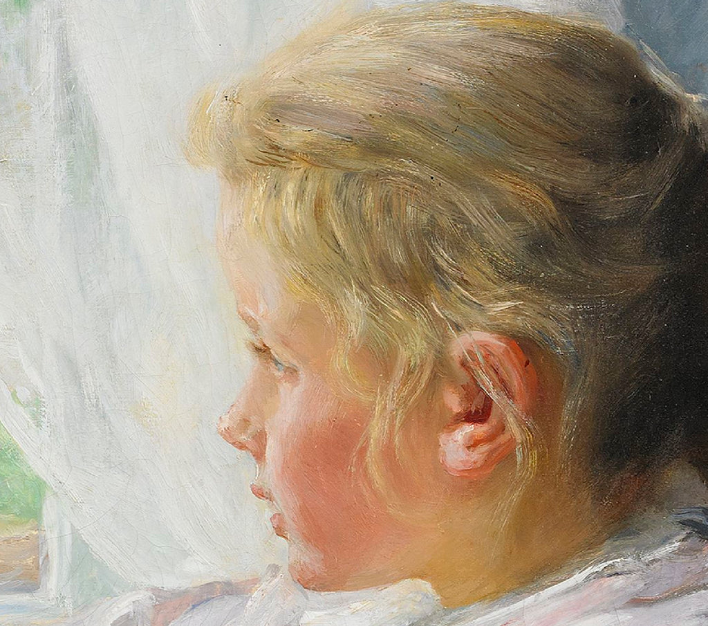 Fanny Brate Fine Art Print, Young Girl
